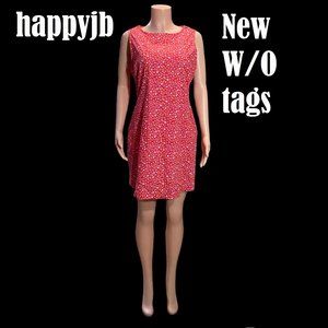 NWOT Vintage Faded Glory Sleeveless Mini Dress Size XL